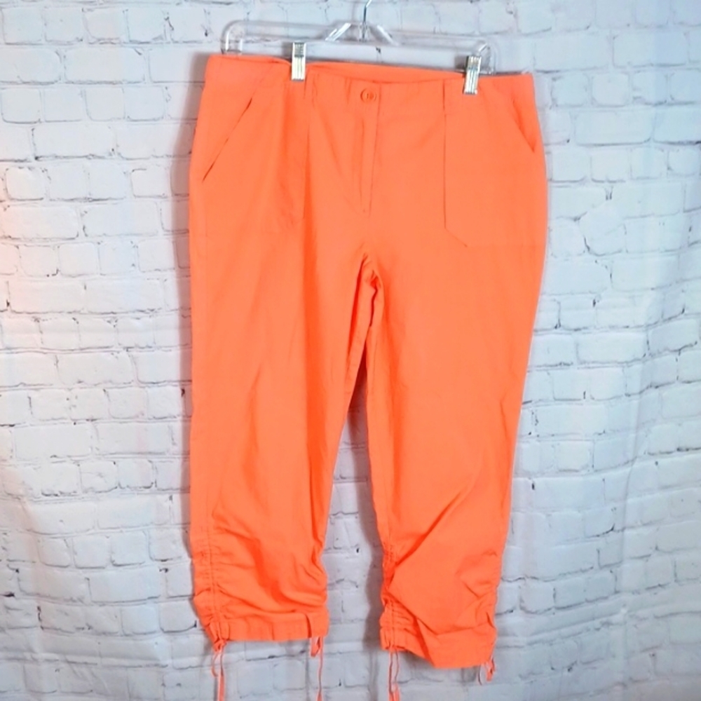 Inspired Womans‎ Cotton Crop Pants sz  12 New